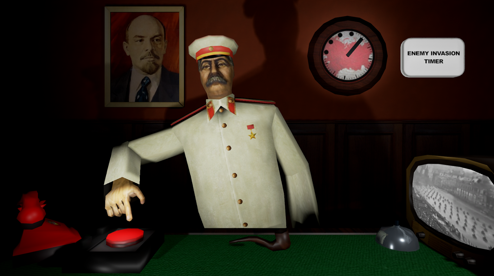 Calm down stalin. Сталин симулятор. Игра про Сталина. Игра про Сталина и кнопку. Сталин и красная кнопка игра.